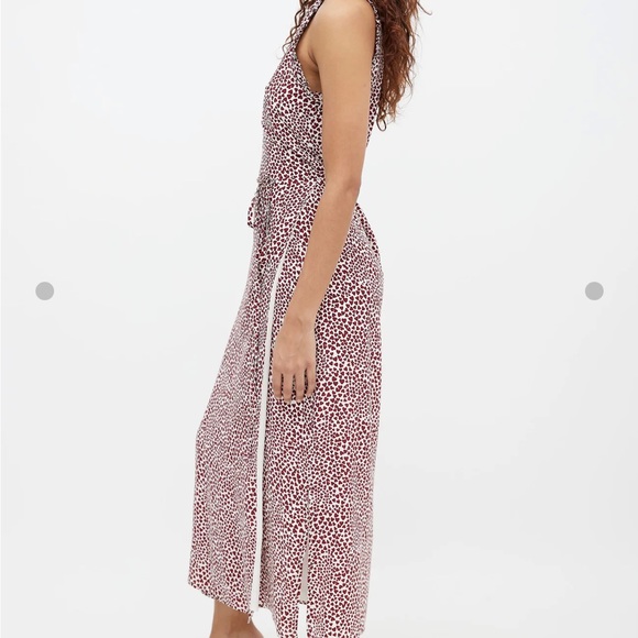 ANINE BING Silk Wrap Dress - LEAH WRAP - Wild Heart - Picture 7 of 10